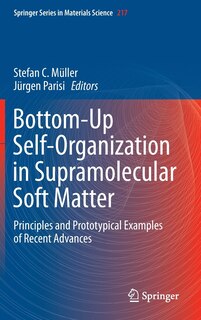 Couverture_Bottom-Up Self-Organization in Supramolecular Soft Matter
