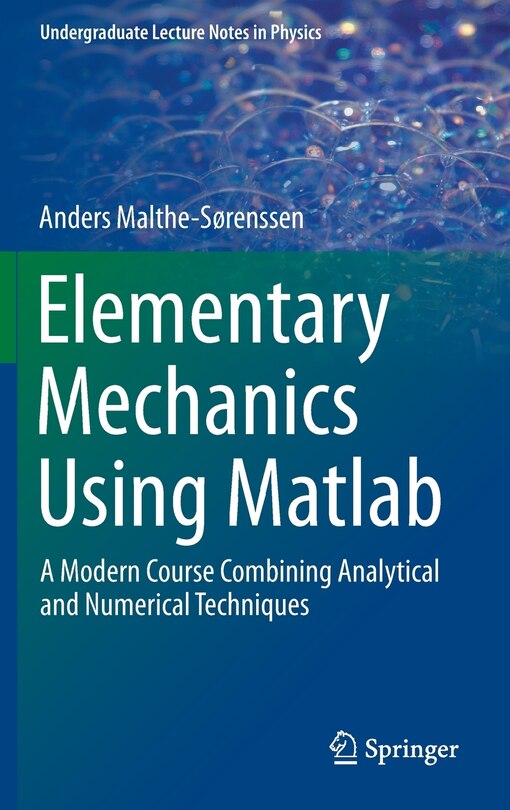 Front cover_Elementary Mechanics Using Matlab
