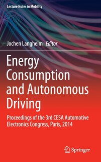 Couverture_Energy Consumption and Autonomous Driving
