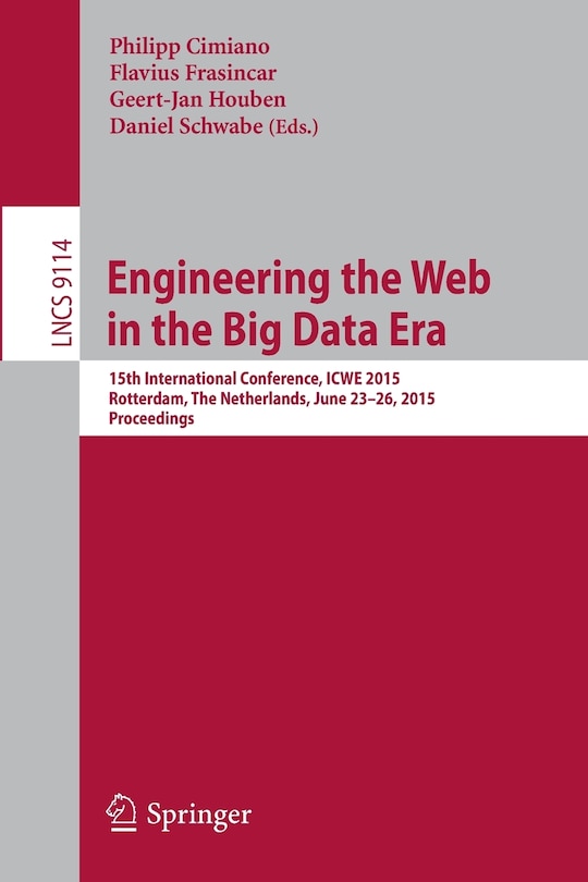 Front cover_Engineering the Web in the Big Data Era