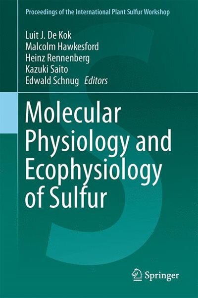 Couverture_Molecular Physiology and Ecophysiology of Sulfur