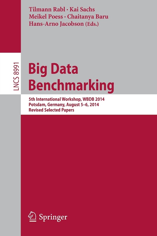 Front cover_Big Data Benchmarking