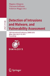 Couverture_Detection Of Intrusions And Malware, And Vulnerability Assessment