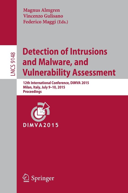 Couverture_Detection Of Intrusions And Malware, And Vulnerability Assessment