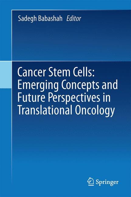 Couverture_Cancer Stem Cells