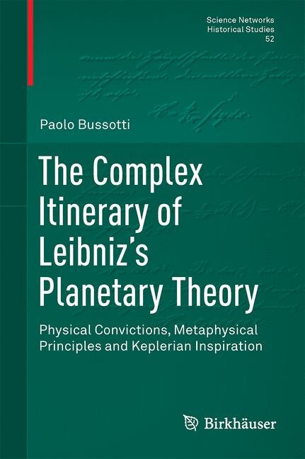 Couverture_The Complex Itinerary of Leibniz's Planetary Theory