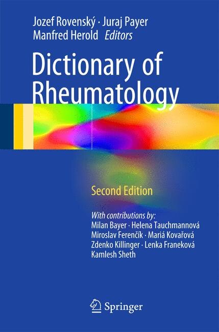 Couverture_Dictionary Of Rheumatology