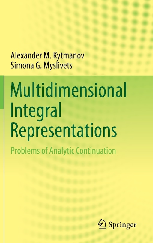 Couverture_Multidimensional Integral Representations