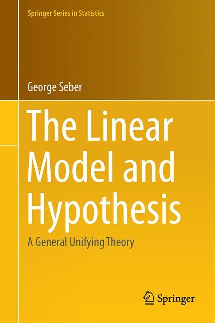 Couverture_The Linear Model and Hypothesis