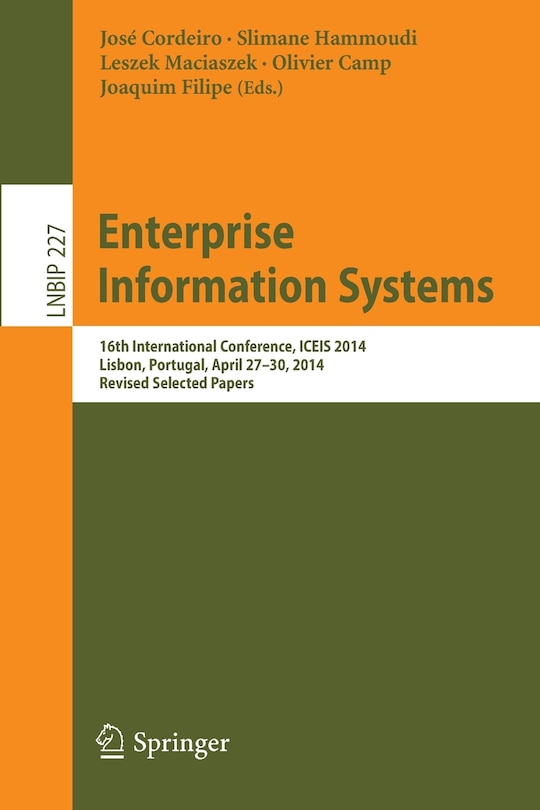 Front cover_Enterprise Information Systems