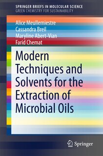 Couverture_Modern Techniques and Solvents for the Extraction of Microbial Oils