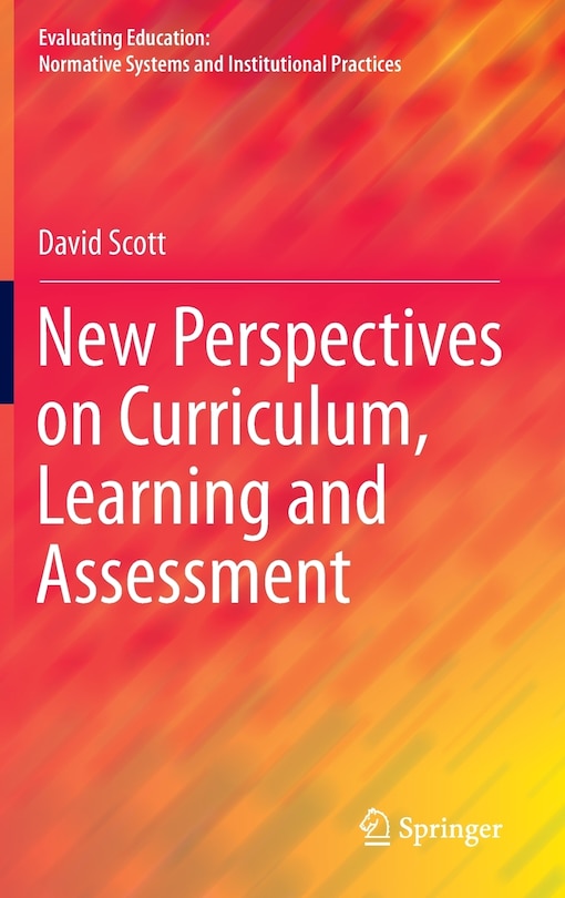 Couverture_New Perspectives on Curriculum, Learning and Assessment