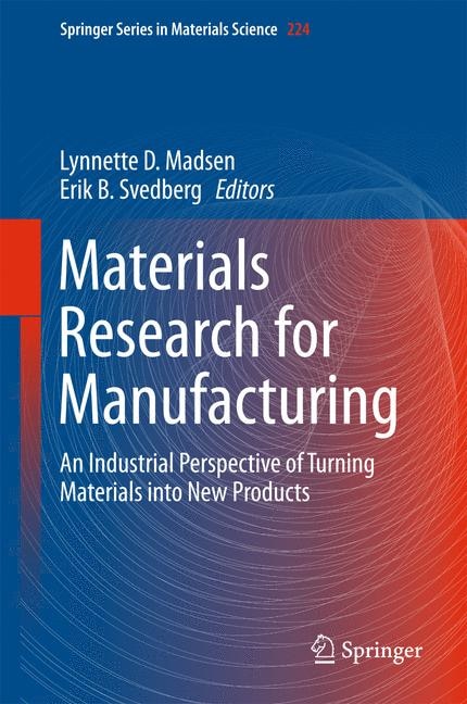 Front cover_Materials Research for Manufacturing