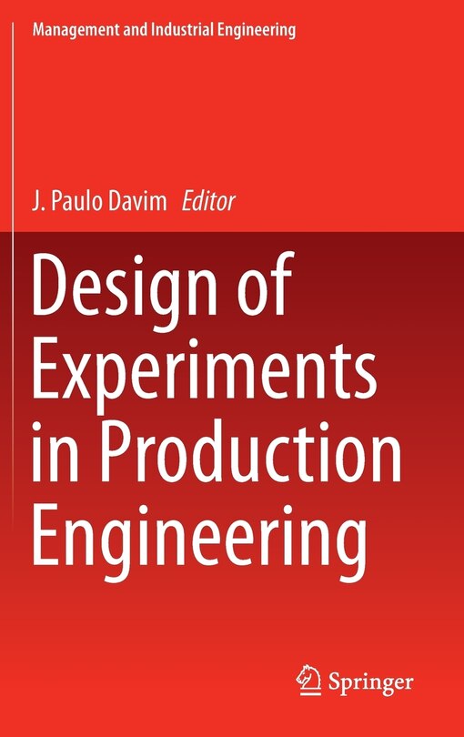 Front cover_Design of Experiments in Production Engineering