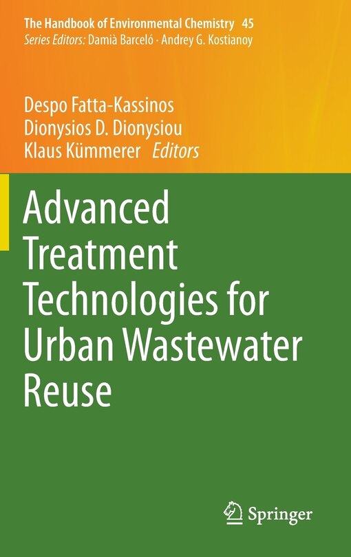 Front cover_Advanced Treatment Technologies For Urban Wastewater Reuse