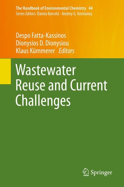 Couverture_Wastewater Reuse And Current Challenges