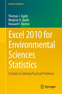 Front cover_Excel 2010 for Environmental Sciences Statistics