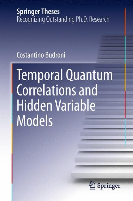 Front cover_Temporal Quantum Correlations and Hidden Variable Models