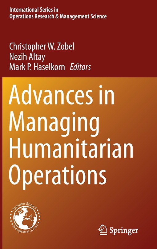 Front cover_Advances in Managing Humanitarian Operations