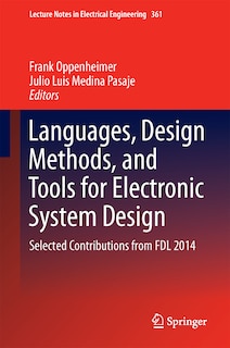 Couverture_Languages, Design Methods, and Tools for Electronic System Design