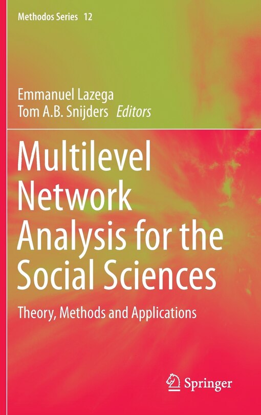 Front cover_Multilevel Network Analysis for the Social Sciences