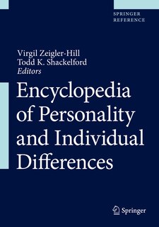 Front cover_Encyclopedia of Personality and Individual Differences