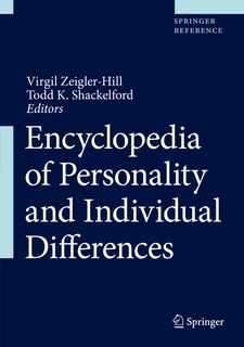 Front cover_Encyclopedia Of Personality And Individual Differences