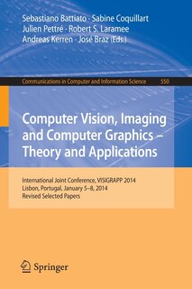 Front cover_Computer Vision, Imaging and Computer Graphics - Theory and Applications