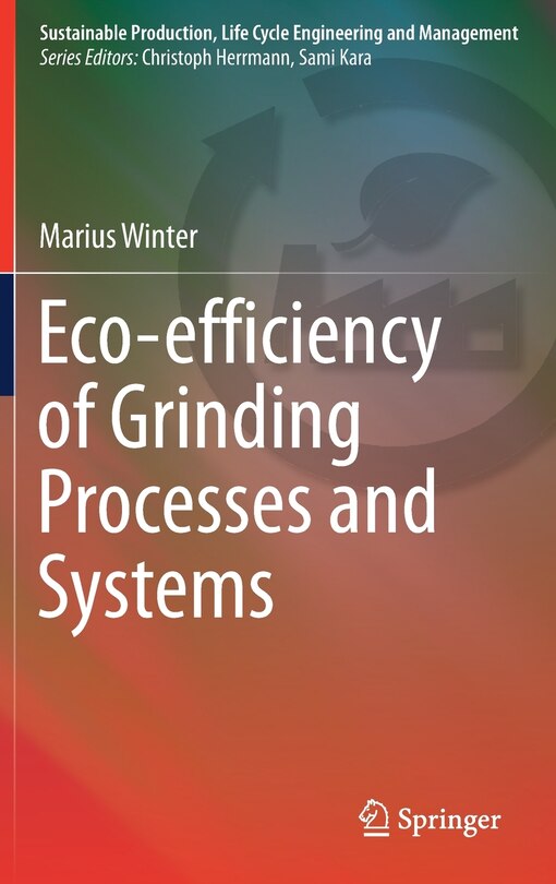 Couverture_Eco-efficiency of Grinding Processes and Systems