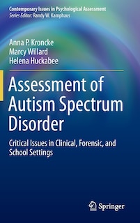 Couverture_Assessment of Autism Spectrum Disorder