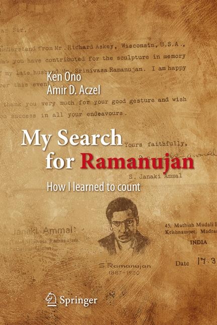 Front cover_My Search for Ramanujan