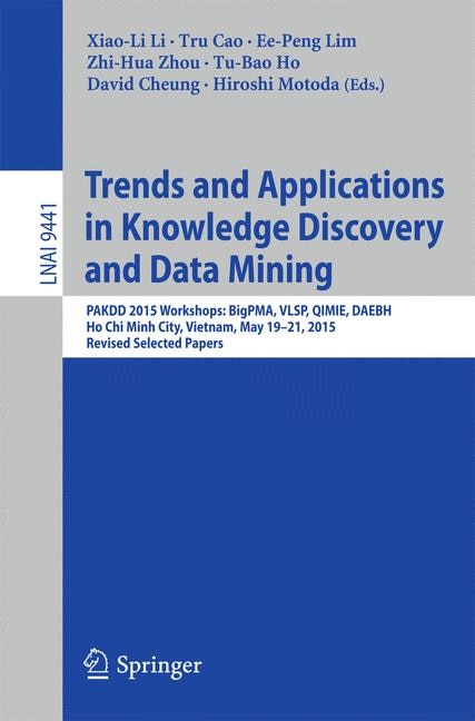 Front cover_Trends and Applications in Knowledge Discovery and Data Mining