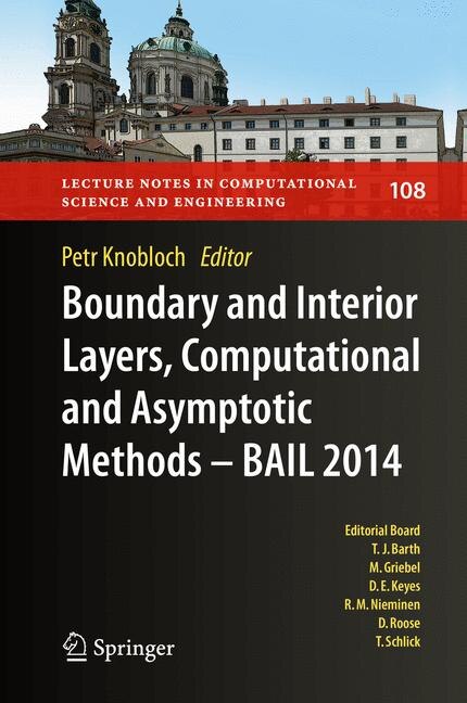 Couverture_Boundary and Interior Layers, Computational and Asymptotic Methods - BAIL 2014