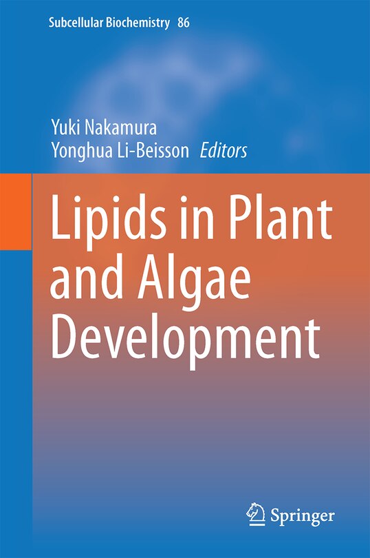 Front cover_Lipids In Plant And Algae Development