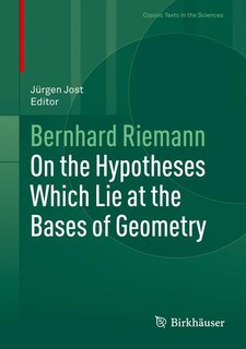 Front cover_On The Hypotheses Which Lie At The Bases Of Geometry