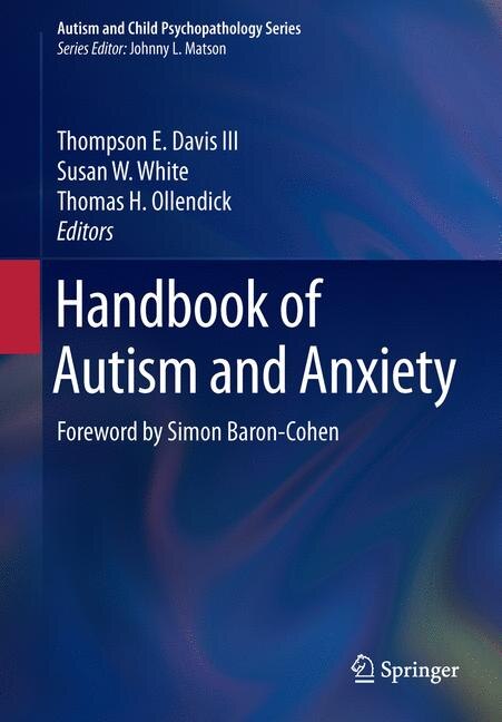 Couverture_Handbook Of Autism And Anxiety