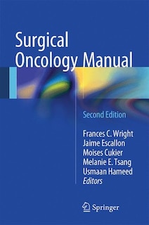 Couverture_Surgical Oncology Manual