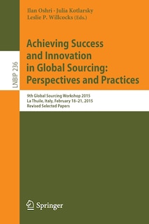 Couverture_Achieving Success and Innovation in Global Sourcing