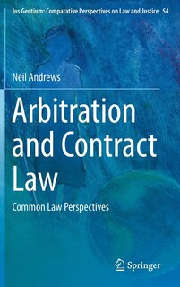 Front cover_Arbitration And Contract Law