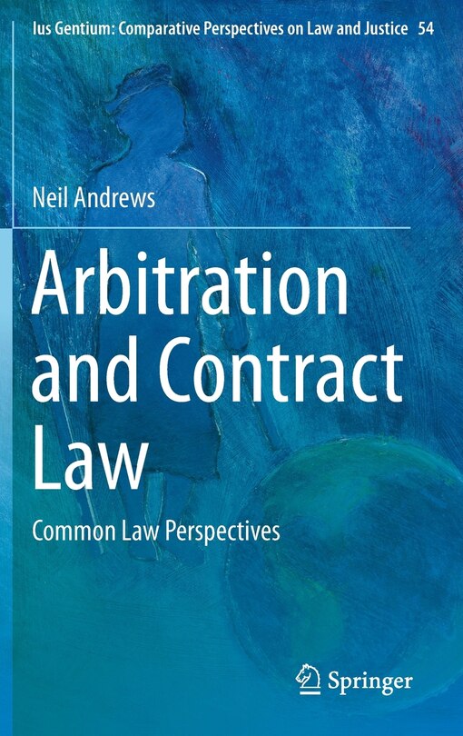 Front cover_Arbitration And Contract Law
