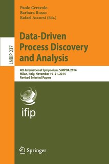 Couverture_Data-Driven Process Discovery and Analysis