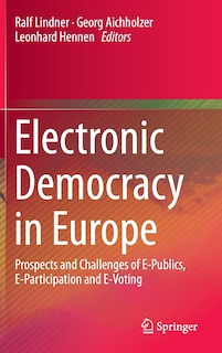 Front cover_Electronic Democracy In Europe
