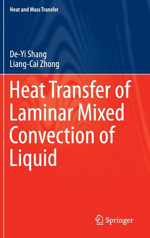 Couverture_Heat Transfer of Laminar Mixed Convection of Liquid