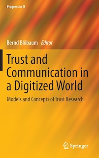 Couverture_Trust and Communication in a Digitized World