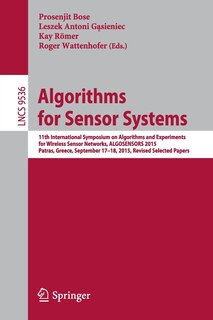 Front cover_Algorithms for Sensor Systems