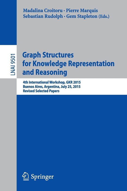 Couverture_Graph Structures for Knowledge Representation and Reasoning