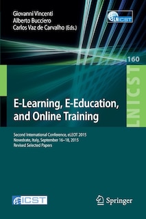 Couverture_E-Learning, E-Education, and Online Training