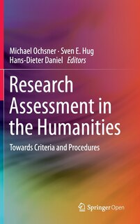 Front cover_Research Assessment In The Humanities