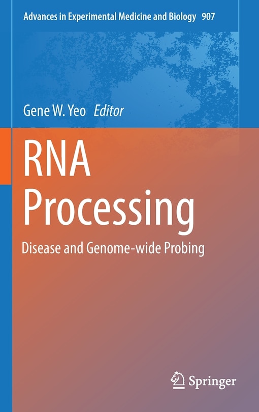 Front cover_RNA Processing
