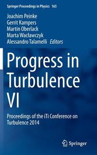 Couverture_Progress in Turbulence VI